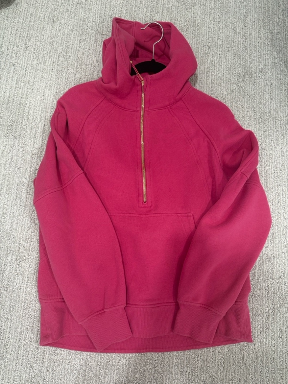 lululemon athletica oversized scuba half zip LONG